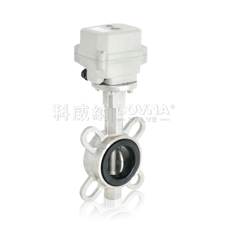 微型电动不锈钢对夹蝶阀_A150-T系列