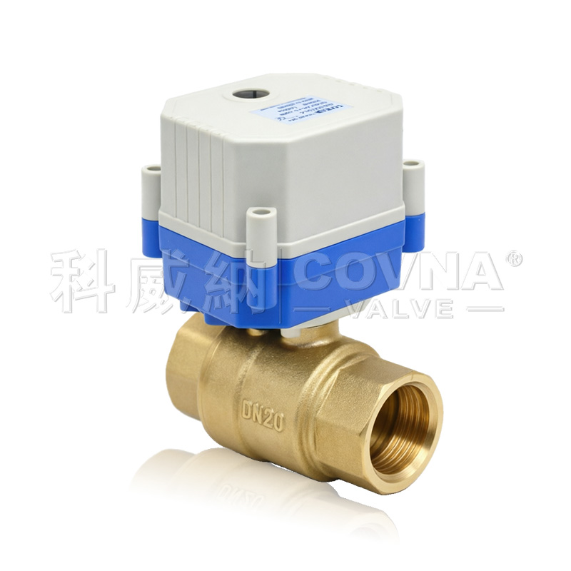 微型电动黄铜螺纹球阀_A20系列_A20-T20-B2-A/B/C